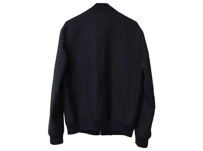 Blouson Bomber Sandro Paris en Coton Noir - vue 2