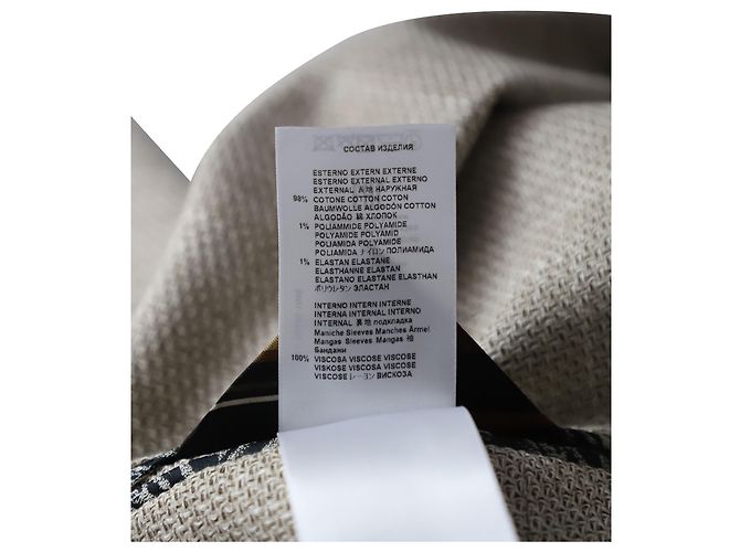 Blazer Etro con petto foderato testurizzato in cotone Marrone - vista 6