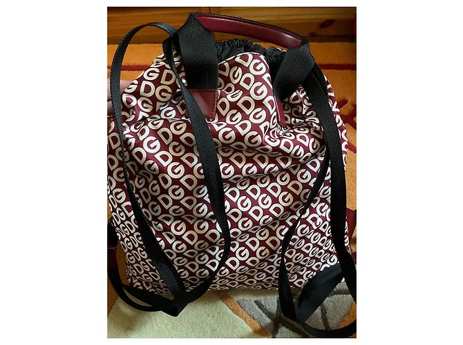 Dolce & Gabbana Drawstring backpack - Dolce & Gabbana Backpack Red - view 13