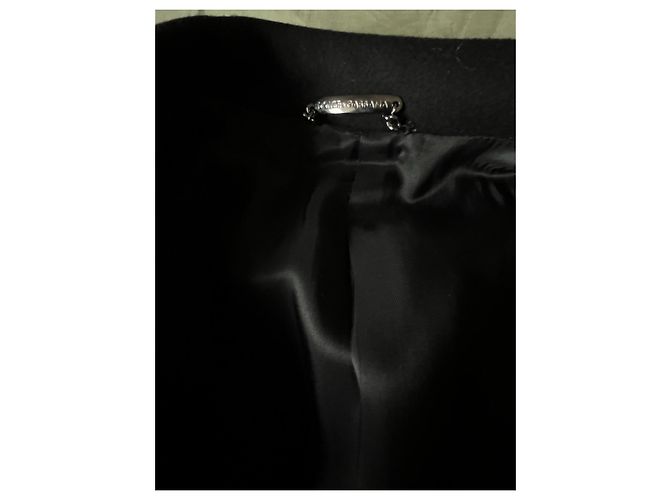 Dolce & Gabbana Cappotto lungo con collo a revers Nero - vista 10