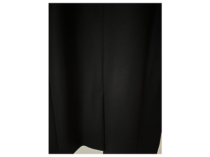 Dolce & Gabbana Cappotto lungo con collo a revers Nero - vista 5