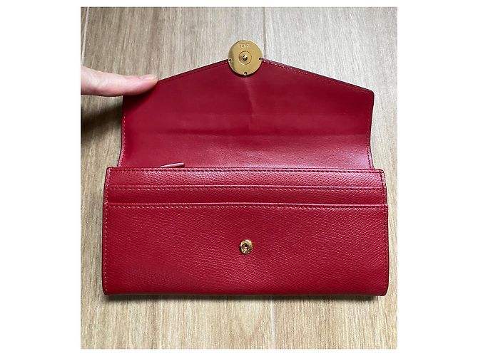 Fendi Purses, wallets, cases Dark red - view 4