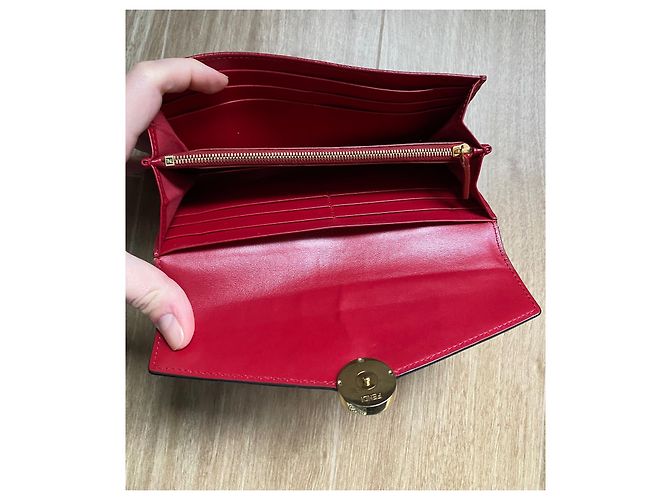 Fendi Purses, wallets, cases Dark red - view 5