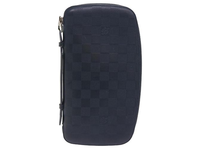 LOUIS VUITTON Damier Infini Organizer Atholl Pochette Nera N41382 Auth ki3504 Nero - vista 13