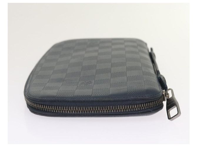 LOUIS VUITTON Damier Infini Organizer Atholl Pochette Nera N41382 Auth ki3504 Nero - vista 3