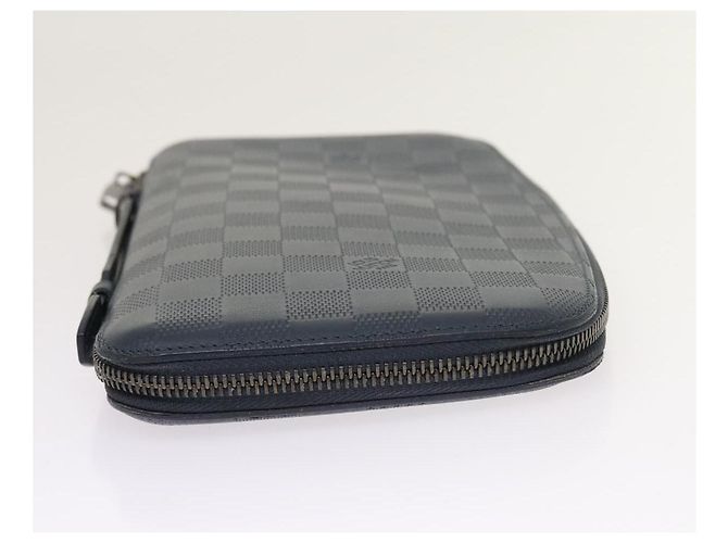 LOUIS VUITTON Damier Infini Organizer Atholl Pochette Nera N41382 Auth ki3504 Nero - vista 4