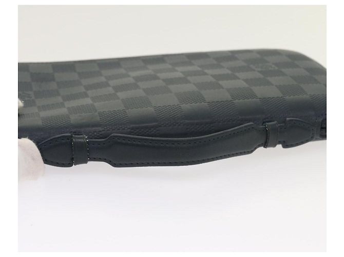 LOUIS VUITTON Damier Infini Organizer Atholl Pochette Nera N41382 Auth ki3504 Nero - vista 7