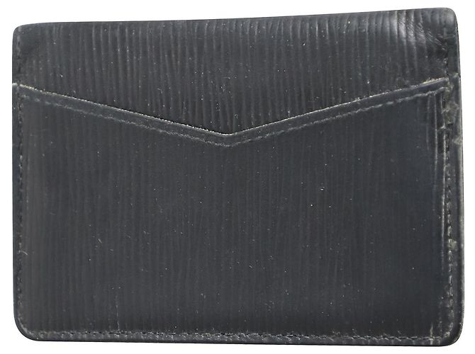 Organizer tascabile Louis Vuitton in pelle nera Nero - vista 2