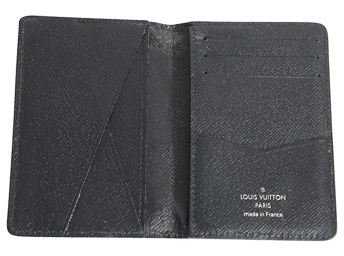 Organizer tascabile Louis Vuitton in pelle nera Nero - vista 3
