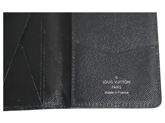 Organizer tascabile Louis Vuitton in pelle nera Nero - vista 4