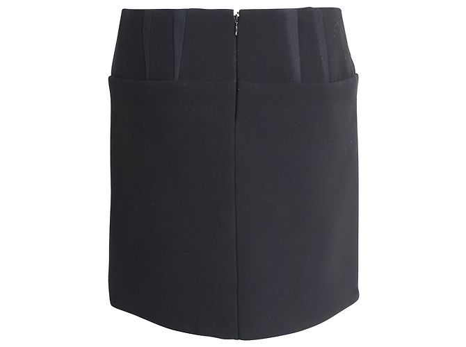 Minifalda Balenciaga en Acetato Negro - vista 3