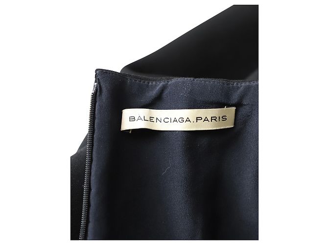Minifalda Balenciaga en Acetato Negro - vista 4