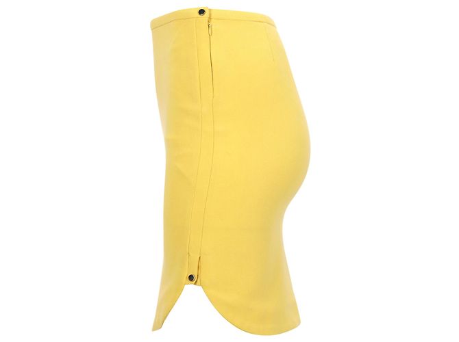 Ba&Sh Minifalda Dora de poliéster amarillo - vista 2