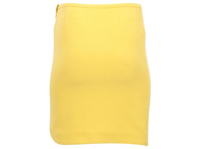 Ba&Sh Minifalda Dora de poliéster amarillo - vista 3