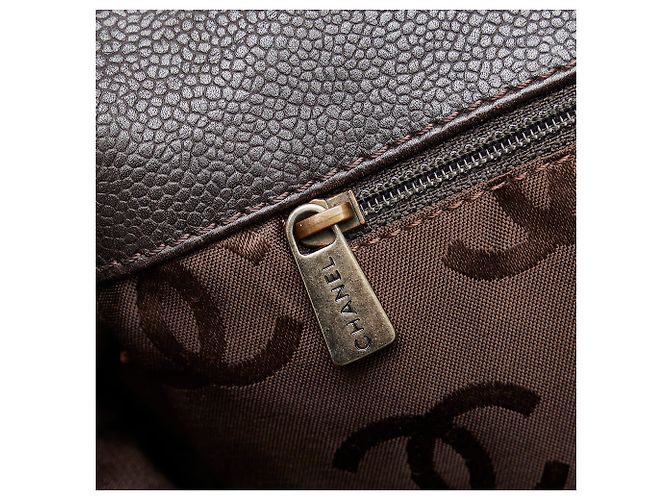 Executive Borsa esecutiva Chanel caviale marrone Marrone scuro - vista 9