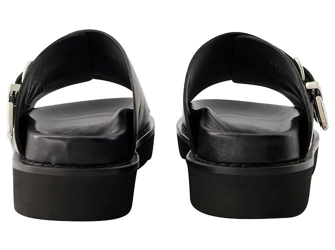 AJ1304 Sandali - Toga Pulla - Pelle - Nero - vista 3