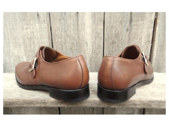 Finsbury sapatos com fivela p 41 Castanho claro - vista 4