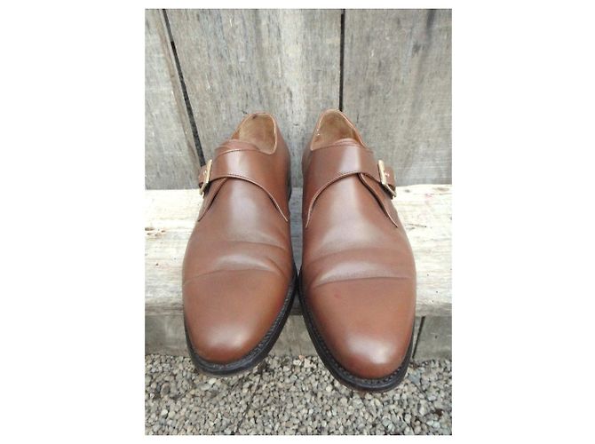 Finsbury sapatos com fivela p 41 Castanho claro - vista 7