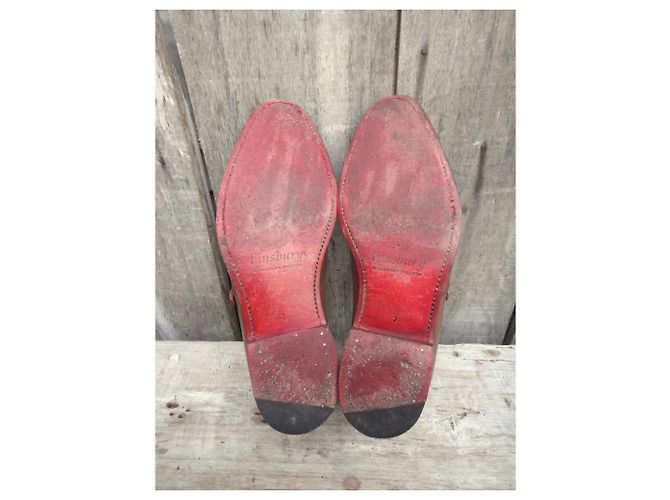 Finsbury sapatos com fivela p 41 Castanho claro - vista 8