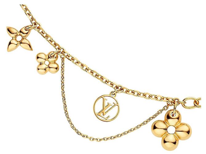 Louis Vuitton Collana LV nuova D'oro - vista 2