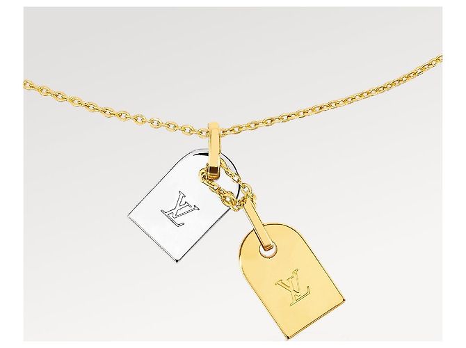 Collana Louis Vuitton Oro in Metallo D'oro - vista 2