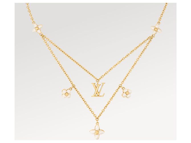 Collana Louis Vuitton Oro in Metallo D'oro - vista 2