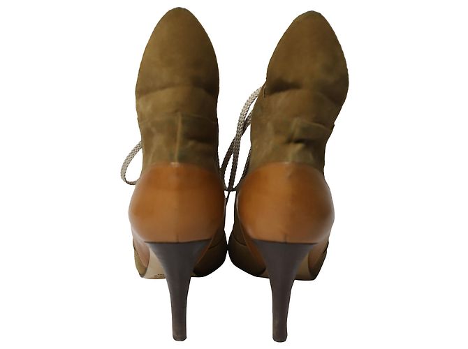 Chloé Cloe Gibbon 90 Botas en Ante Marrón - Ansicht 4
