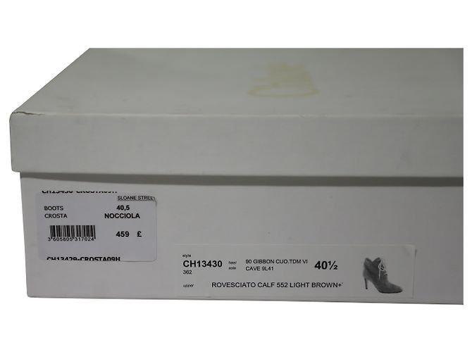 Chloé Cloe Gibbon 90 Botas en Ante Marrón - Ansicht 7