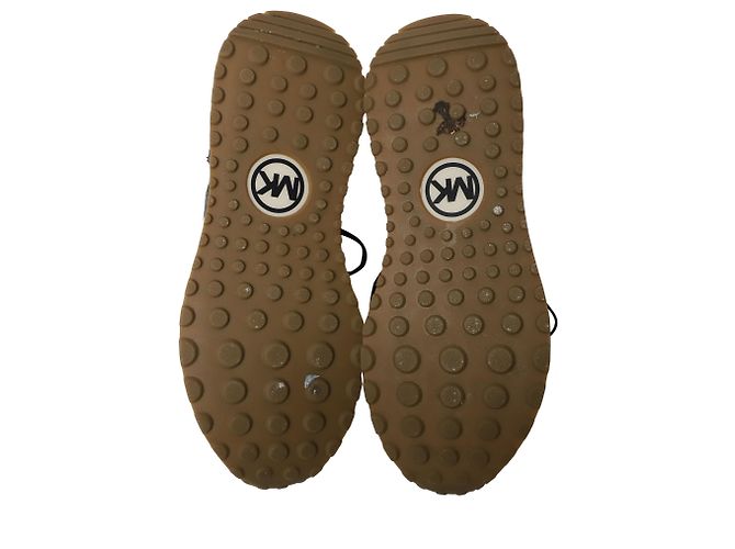 Michael Kors Sneakers mit Leopardendetails aus mehrfarbigem Leder Python drucken - Ansicht 5