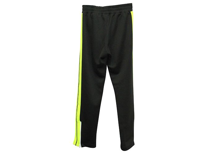 Palm Angels Jogginghose mit Palm Angles-Logo aus schwarzem Polyester - Ansicht 2