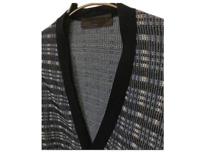 ***LOUIS VUITTON (Louis Vuitton)  Strickjacke aus Baumwolle Blau - Ansicht 3