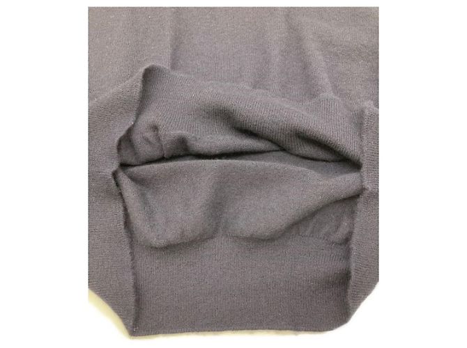 ***LOUIS VUITTON (Louis Vuitton)  Kaschmirpullover mit Rundhalsausschnitt Marineblau - Ansicht 3