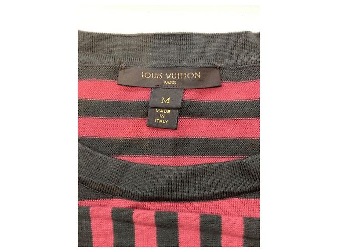 ***LOUIS VUITTON (Louis Vuitton)  Kaschmirmischung gestrickt Braun Pink - Ansicht 4