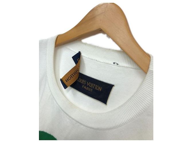 ***LOUIS VUITTON (Louis Vuitton)  Kurzarmstrick Weiß - Ansicht 5