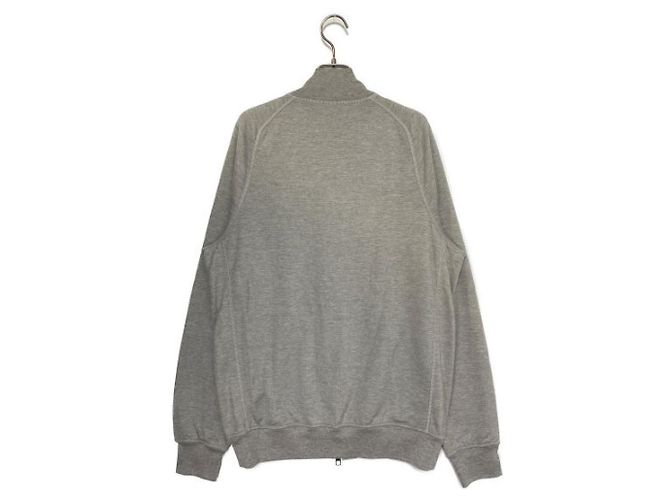 ***LOUIS VUITTON (Louis Vuitton)  Wildleder-Strickblouson Grau - Ansicht 2