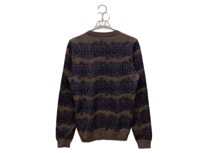 ***LOUIS VUITTON × NEMETH (Louis Vuitton x Nemeth)  Christopher Nemeth Rundhals-Strick-Logo-Seil RM152M Braun - Ansicht 2