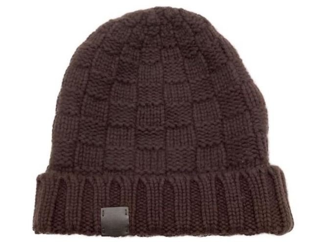 ***LOUIS VUITTON (Louis Vuitton)  Strickmütze Braun - Ansicht 2