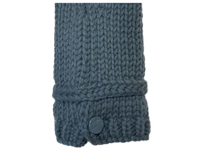 ***LOUIS VUITTON (Louis Vuitton)  chunky button knit jacket Grey - view 8