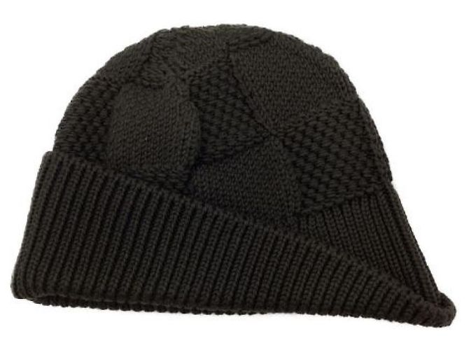 ***LOUIS VUITTON (Louis Vuitton)  Strickmütze Braun - Ansicht 2