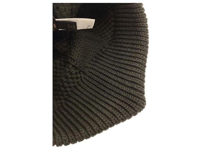 ***LOUIS VUITTON (Louis Vuitton)  Strickmütze Braun - Ansicht 4