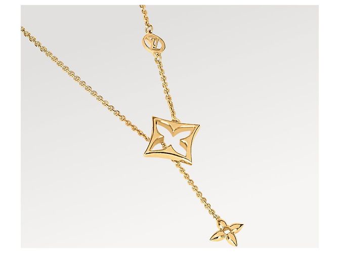 Collana Louis Vuitton Flowergram Oro Metallo D'oro - vista 2