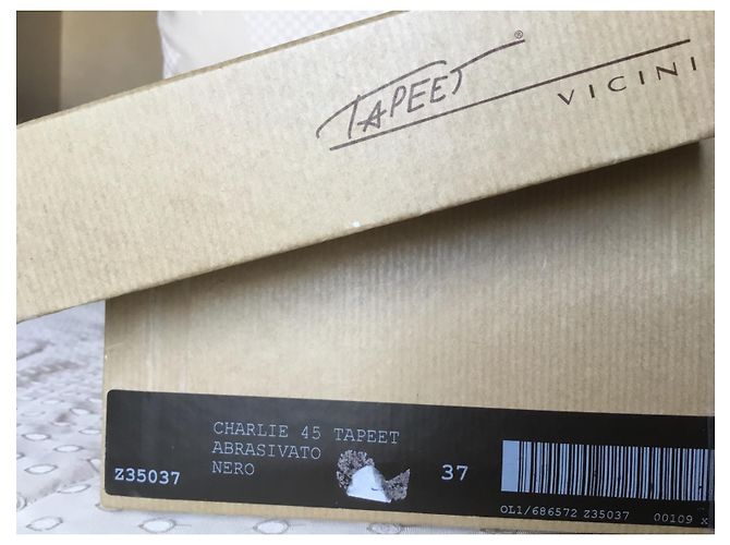 Vicini Tapee Ballerine in Pelle Nera Nero - vista 7