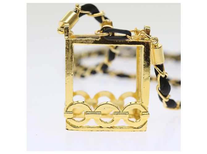 Profumo CHANEL N.19 Collana Tono Oro CC Auth ar10367B - vista 9