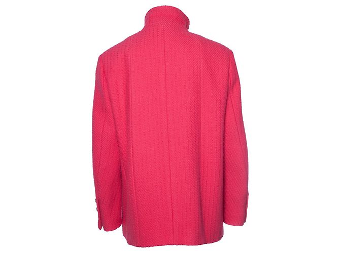 Chanel, Rosa Woll-Tweed-Blazer mit 4 Taschen Pink - Ansicht 4