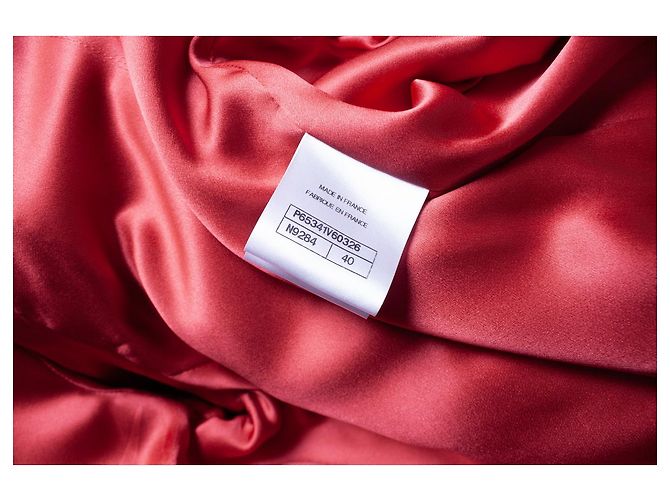 Chanel, Rosa Woll-Tweed-Blazer mit 4 Taschen Pink - Ansicht 6