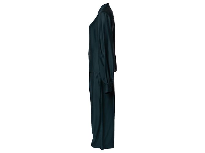 Bottega Veneta, grüner Pyjama - Ansicht 2