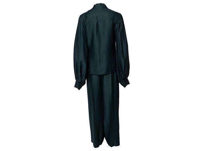 Bottega Veneta, grüner Pyjama - Ansicht 3