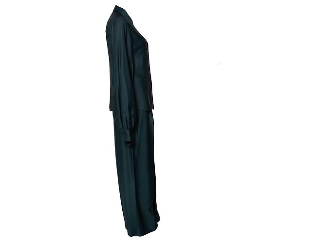 Bottega Veneta, grüner Pyjama - Ansicht 4