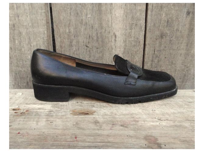 Salvatore Ferragamo p mocassini 36,5 Nero - vista 2