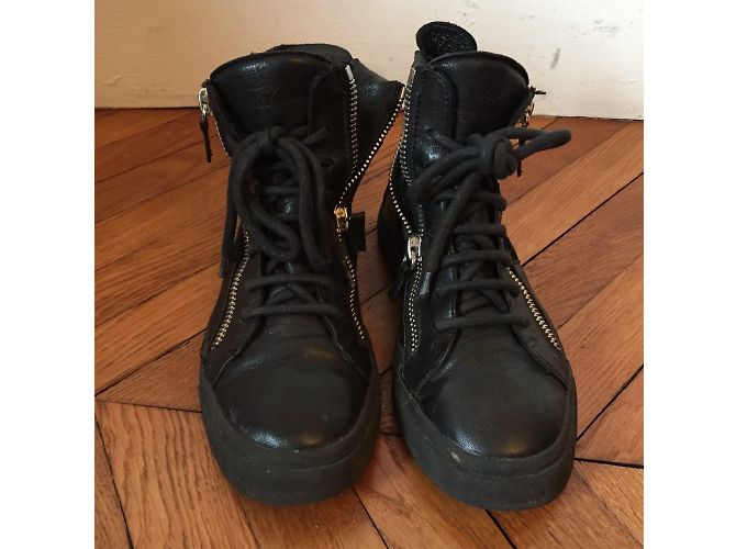 Sneakers GIUSEPPE ZANOTTI T.EU 36.5 Pelle Nero - vista 3
